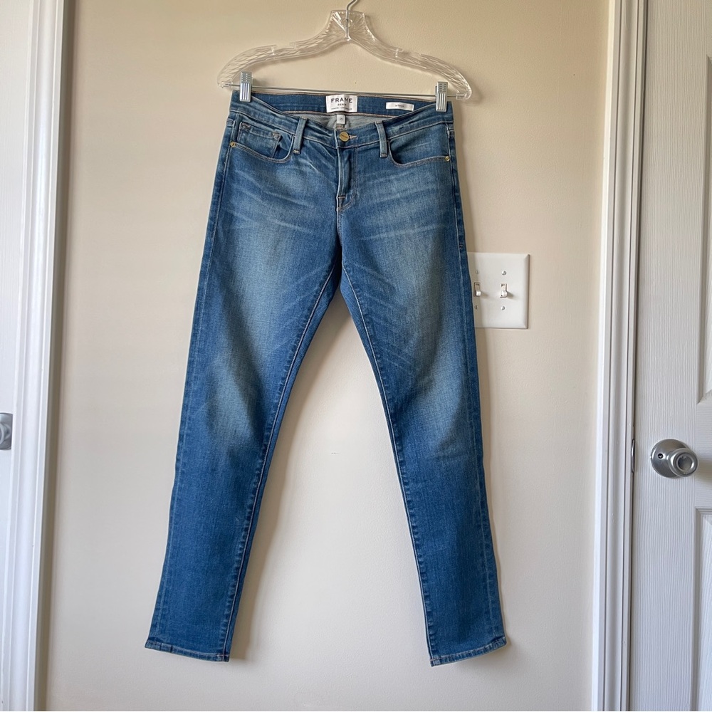 Frame Denim Le Garçon Straight Leg Jeans